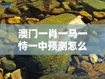 澳门一肖一马一恃一中预测怎么玩同大三巴一肖一码100最准：猪、蛇、鸡、牛:精准剖析、专家解读解释与落实​,小心虚假的伪推广